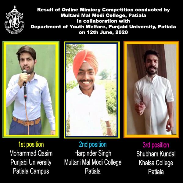 Online Mimicry Competition