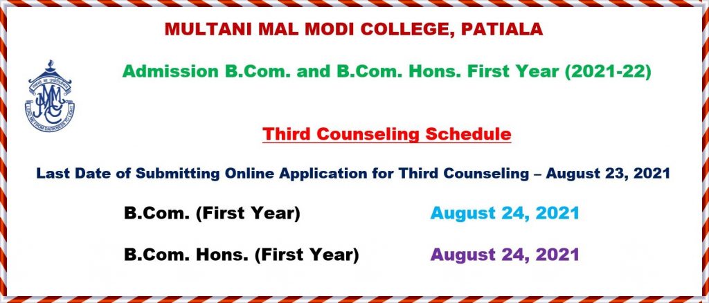 Third Counseling