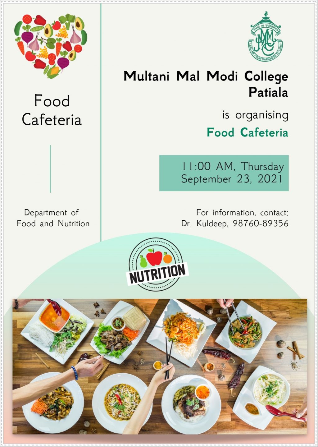 Food Cafeteria Flyer