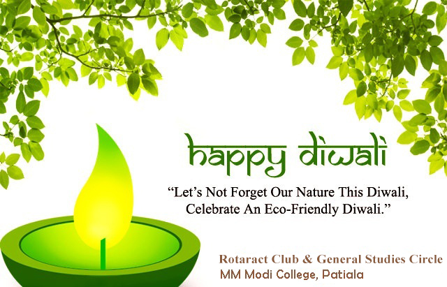 Flyer Eco Friendly Diwali