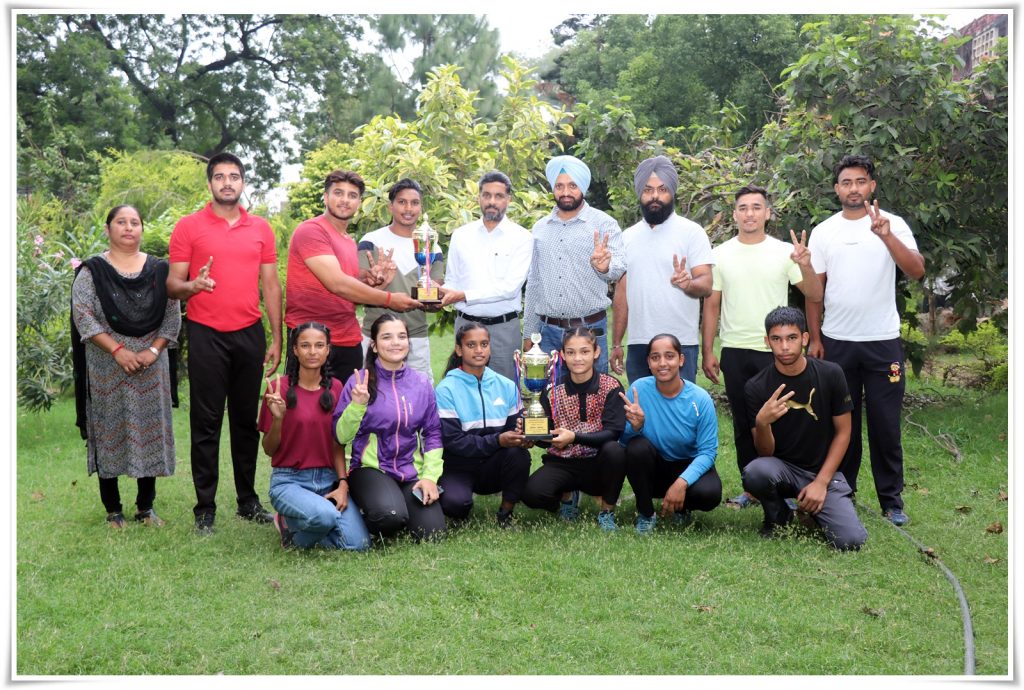 Modi College Won Overall Punjabi University Judo Inter College Championship (Boys and Girls)