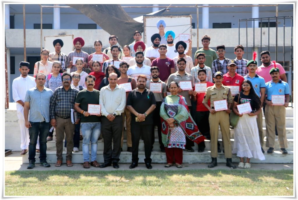 Blood Donation Camp organized at Multani Mal Modi College